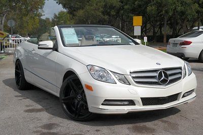 2013 Mercedes-Benz E-Class  2013 Convertible Used Gas V6 3.5L/213 7-Speed Automatic w/Manual Shift RWD