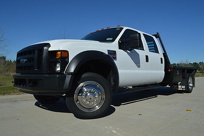 2008 Ford F-450 XL 2008 Ford F-450 Crew Cab XL Diesel 11ft. Flatbed Well Kept!!