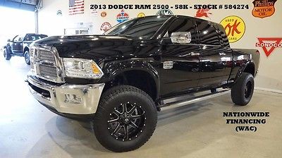 2013 Dodge Ram 2500 Laramie Longhorn Crew Cab Pickup 4-Door 13 RAM 2500 LARAMIE LONGHORN 4X4,LIFTED,NAV,HTD/COOL LTH,20'S,58K,WE FINANCE!!