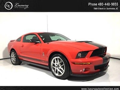 2008 Ford Mustang Shelby GT500 Coupe 2-Door Premium  Pkg Shaker Sound Brembo 09 10 11