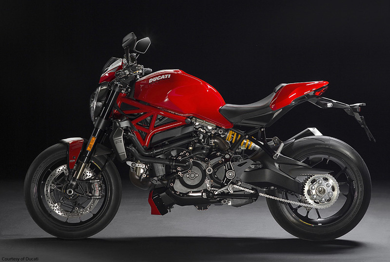 2016 Ducati Monster 1200 R Red