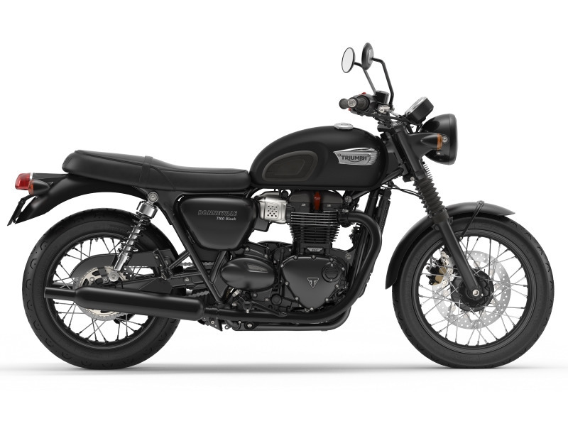 2017 Triumph Bonneville T100 Black Matt