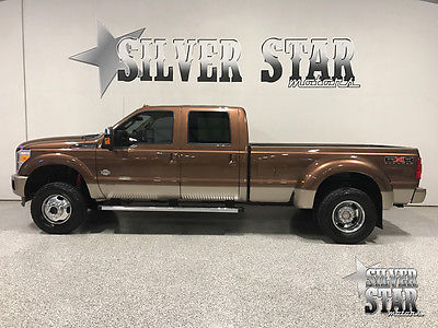 2011 Ford F-350  2011 F350 King Ranch DRW 4WD Powerstroke Diesel CrewCab LongBed Loaded Dually TX