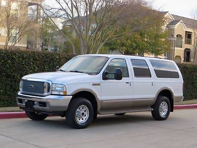 2002 Ford Excursion Limited 4WD 4dr SUV 2002 Ford Excursion Limited 7.3L Diesel 4x4 3rd Row 2-Owner Mint Condition! 2003
