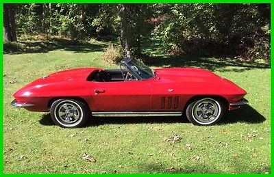 1965 Chevrolet Corvette  1965 Chevrolet Corvette Stingray C2 Used Manual 2WD Convertible Chevy