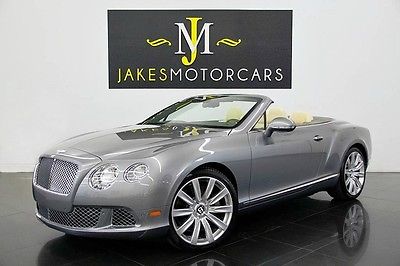 2012 Bentley Continental GT GTC W12 ($233K MSRP) 2012 Continental GTC W12, $233K MSRP! ONLY 11K MILES, 1-OWNER CALIFORNIA CAR!