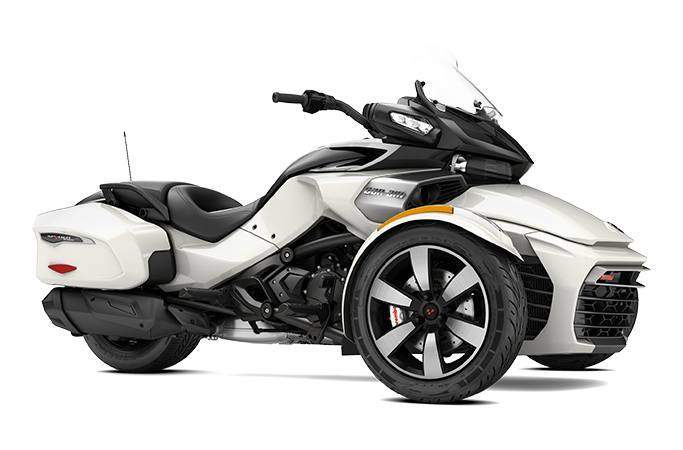 2017 Can-Am Spyder F3-T (SE6) - Pearl White