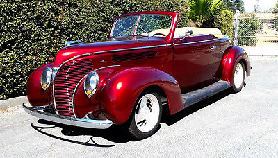 1938 Ford Other DELUXE 1938 FORD DELUXE CONVERTIBLE SHOW WINNER GREAT DRIVING  CALIFORNIA CAR