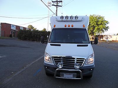 2010 Mercedes-Benz Sprinter  2010 Mercedes-Benz Sprinter 3500 with Sleeper & with 2014 Enclosed 2 Car Trailer