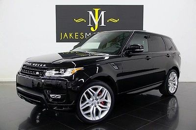 2015 Land Rover Range Rover Sport Autobiography ($100K MSRP) 2015 RANGE ROVER SPORT AUTOBIOGRAPHY, 8200 MILES! BLACK/ BLACK, REAR DVD, LOADED