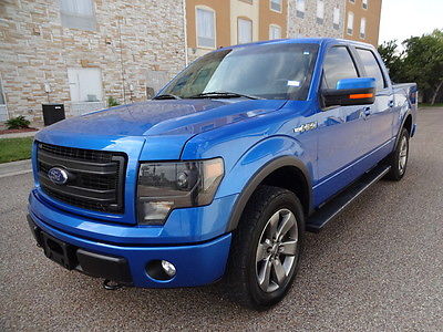 2014 Ford F-150 FX4 2014 Ford F-150 FX4 Crew Cab 4X4 5.0L V8 Engine Leather Interior One Owner Truck