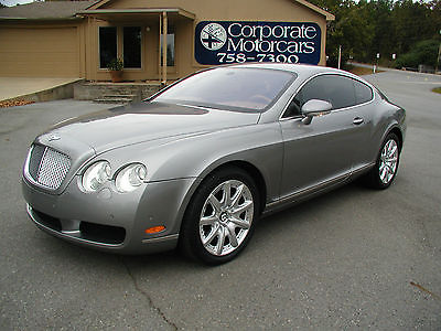 2005 Bentley Continental GT Most Comprehensive Service 12 year just done  2005 Bentley Continental GT Silver Tempest with Saddle Leather with 54,054 miles