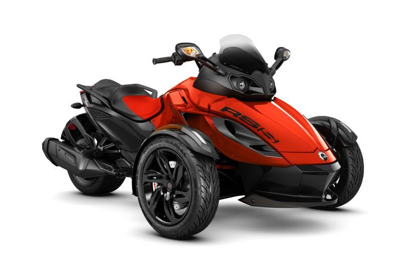 2016 Can-Am Spyder RS-S SE5 - Magna Red / Steel