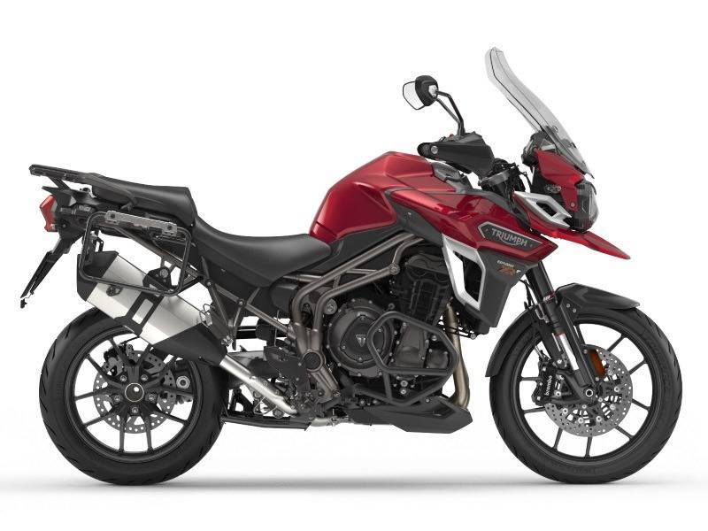 2017 Triumph Tiger Explorer XRT Cranberry Red