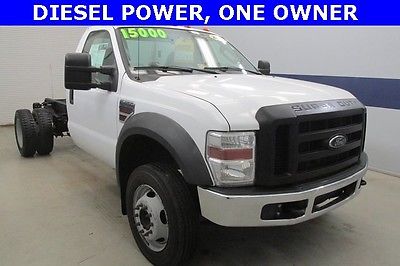 2008 Ford F-450  2008 Ford F-450SD XL CAB & CHASSIS DRW
