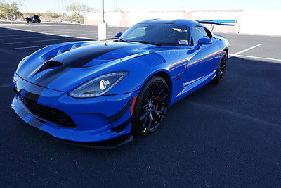 2017 Dodge Viper ACR Extreme 2017 Viper ACR Extreme Competition Blue