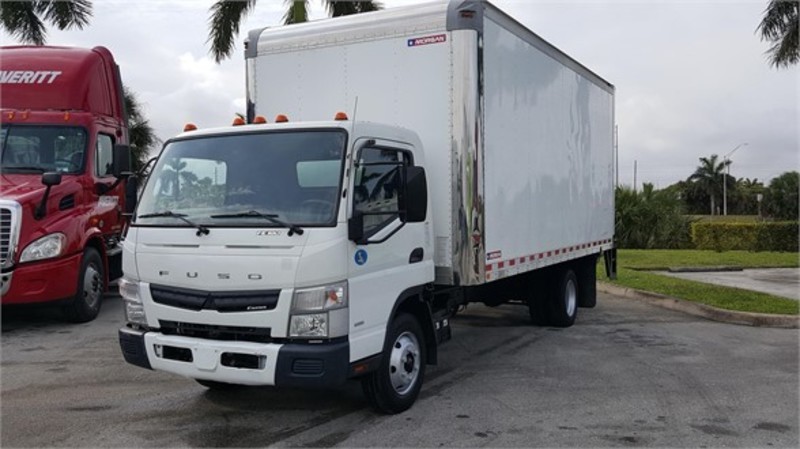 2012 Mitsubishi Fuso Canter Fe180  Box Truck - Straight Truck