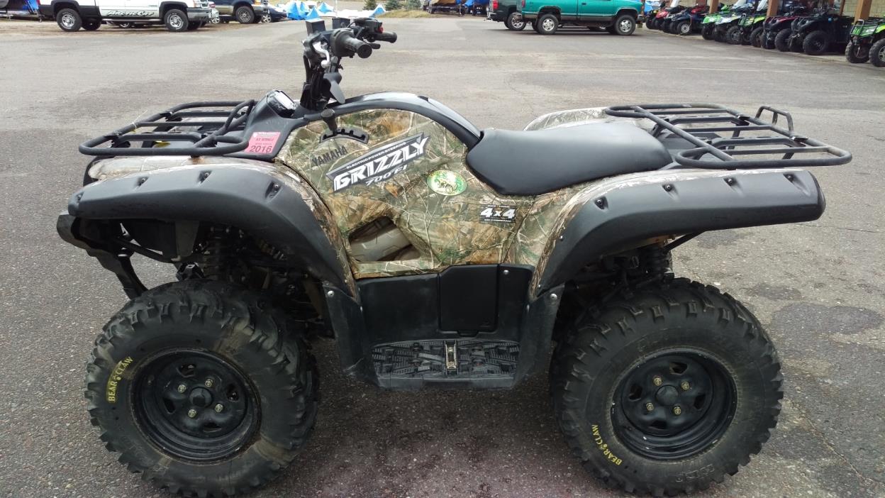 2008 Yamaha Grizzly 700 FI Auto. 4x4 EPS Ducks Unlimited Edition