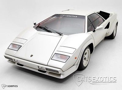 1983 Lamborghini Countach LP5000S  Extremely Rare Euro Version - Extensively documented -