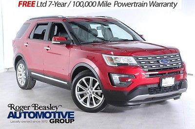 2016 Ford Explorer LIMITED NAV 3RD ROW LEATHER SONY AC HEATED SEATS  2016 FORD EXPLORER LIMITED SUV NAV 3RD ROW SONY