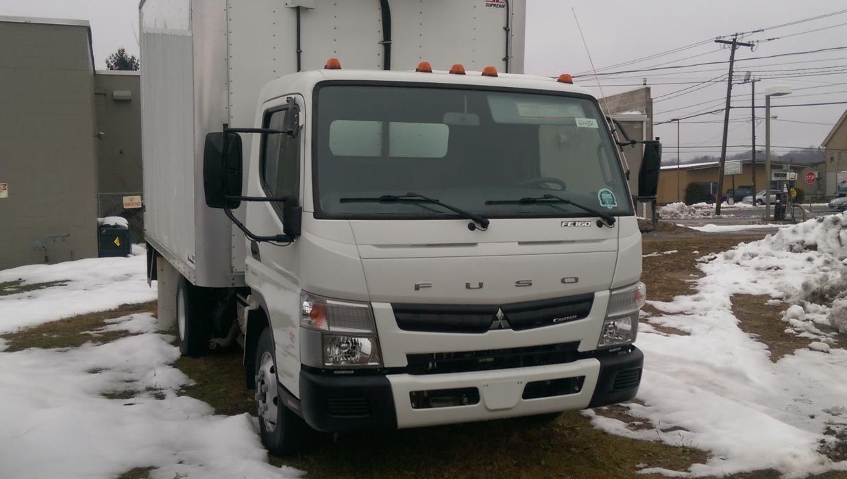 2012 Mitsubishi Fuso Fe160  Refrigerated Truck