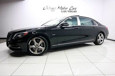 2016 Mercedes-Benz S-Class  2016 Mercedes-Benz Maybach S600 Sedan Huge MSRP Burmester Chauffeur Package WOW