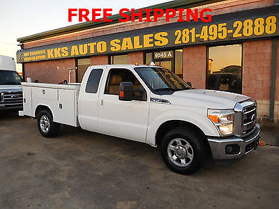 2011 Ford F-350 utility truck Lariat Extended Cab Pickup 4-Door 2011 Ford F-350 utility Super Duty Lariat Extended Cab Pickup 4-Door 6.2L
