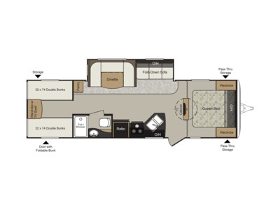 2011 Keystone Rv Passport 2910BHWE