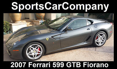 2007 Ferrari 599 2dr Coupe 2007 FERRARI 599 GTB FIORANO LOADED ONLY 9k MILE BEAUTIFULLY MAINTAINED $159,998