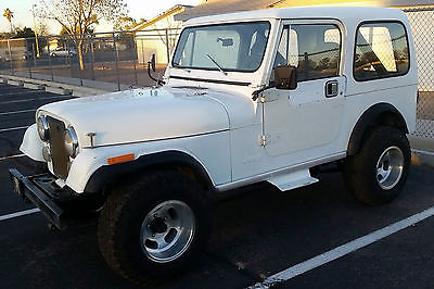 1985 Jeep CJ RUST FREE Original Condtion 2owner FREE DELIVERY! Jeep CJ-7 4x4 6cyl No Rust Ever Arizona Valley Origional Renegade Low Miles!