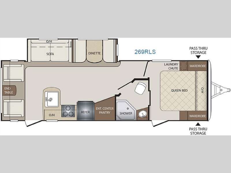 2017 Keystone Rv Bullet 269RLS