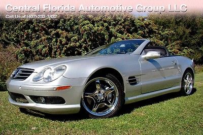 2003 Mercedes-Benz SL-Class  2003 MERCEDES-BENZ SL 500 LOADED! SPORT PACKAGE! PANO! 65K LOW MILES! FLORIDA!