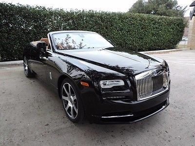 2017 Rolls-Royce Other  Extraordinary Rolls-Royce Dawn! Finished in Black Diamond with Tan interior!