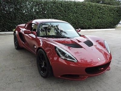 2011 Lotus Elise Base Convertible 2-Door One of one in Canyon Red with Magnolia. Last year for the Elise!