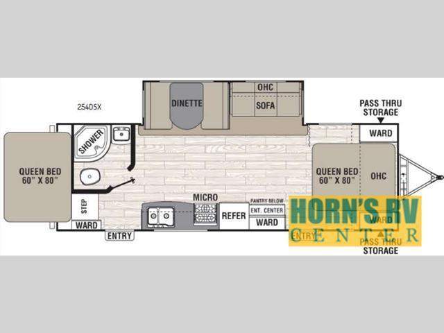 2017 Coachmen Rv Freedom Express 254DSX