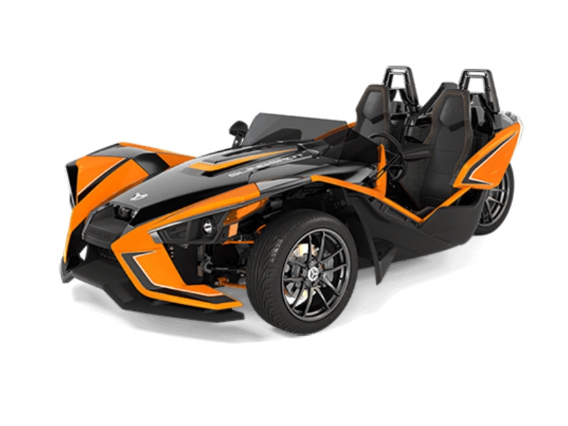 2017 Polaris Slingshot Reverse Trike SLR Orange Madness