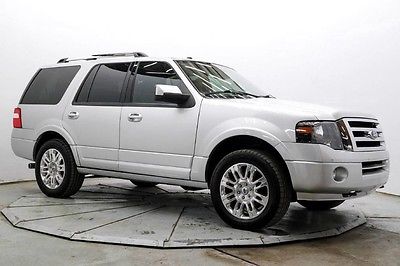 2012 Ford Expedition Limited Sport Utility 4-Door Limited 4X4 Pwr 3rd Row Nav Htd & AC Seats Sync Pwr Moonroof & Boards 46K Save