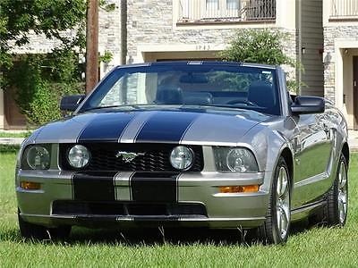 2008 Ford Mustang GT Premium 2008 Ford Mustang GT Premium Convertible In Dash Navigation Dual Exhaust Stripes