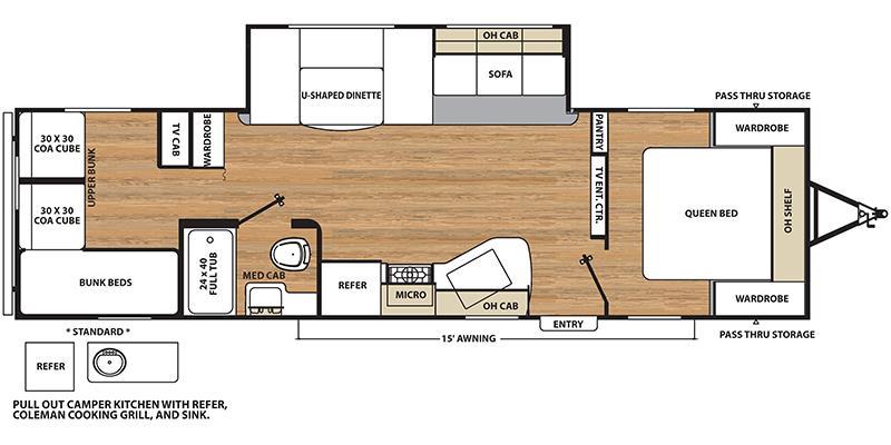 2017 Coachmen Catalina SBX 291QBCK