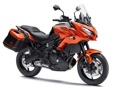 2016 Kawasaki Versys 650 LT Candy Matte Orange / Metallic Black