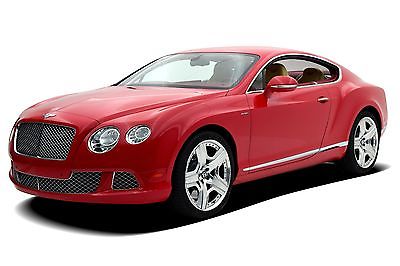 2013 Bentley Continental GT Coupe W-12 2013 Bentley Continental GT Coupe W-12 16,493 Miles ST JAMES RED Coupe Gas/Ethan