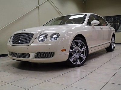 2007 Bentley Continental Flying Spur Flying Spur Sedan 4-Door MAGNOLIA EXTERIOR, CLEAN CARFAX, HIGHLY OPTIONED, FINANCE TERMS UP TO 120 MONTHS