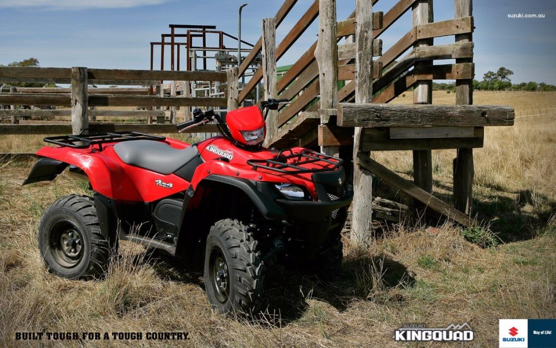 2013 Suzuki KINGQUAD 750AXI