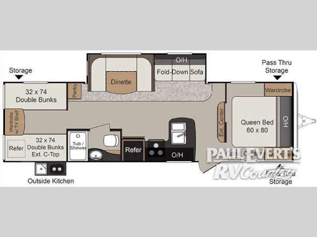 2016 Keystone Rv Passport 2920BH Grand Touring