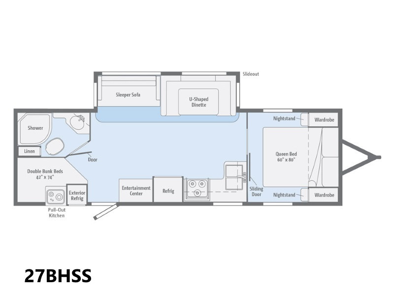 2017 Winnebago Minnie Plus 27BHSS