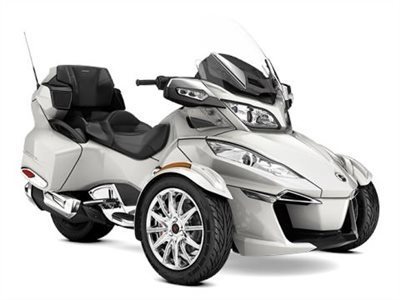 2017 Can-Am Spyder RT Limited Pearl White