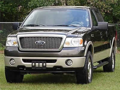 2007 Ford F-150 Lariat 2007 Ford F-150 Lariat Crew Cab Pickup-4X4-Bed Liner Running Boards CD Changer