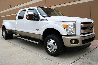 2012 Ford F-350 KING RANCH CREW CAB DUALLY LONG BED 4X4 2012 FORD F-350 SD KING RANCH CREW CAB DUALLY LONG BED 6.7L DIESEL 4WD CAMERA