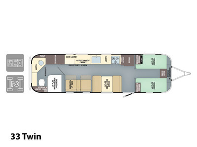 2017 Airstream Classic 33 Twin