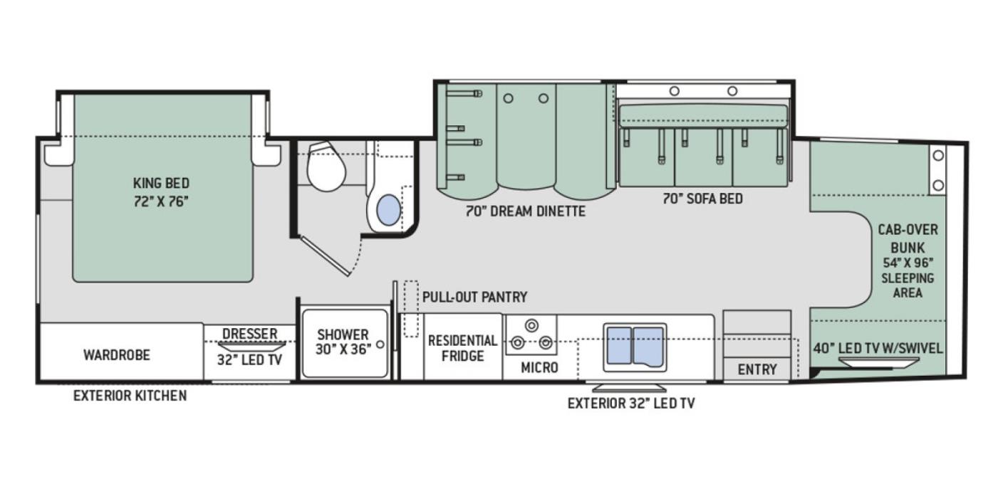 2017 Thor Motor Coach Thor Four Winds 35SM